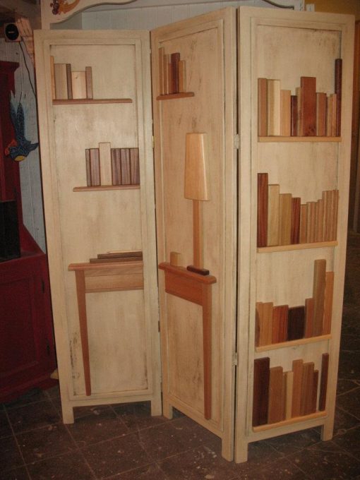 Separè artistico in legno