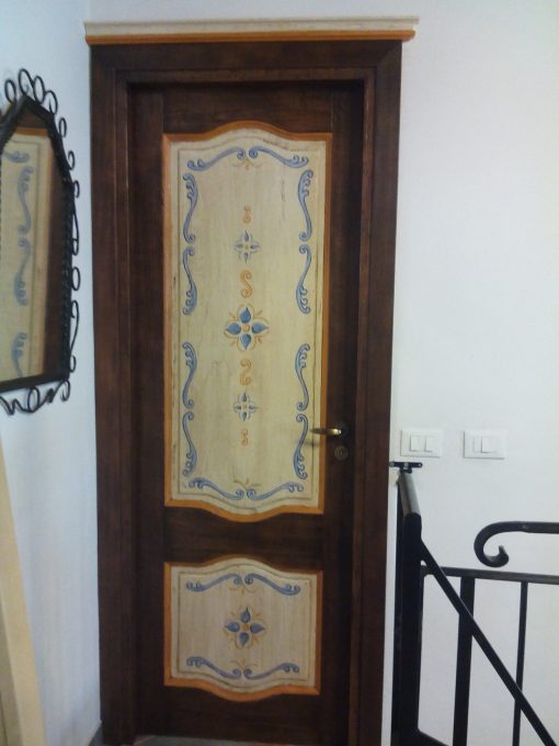 Porta rustica dipinta FraDà 23
