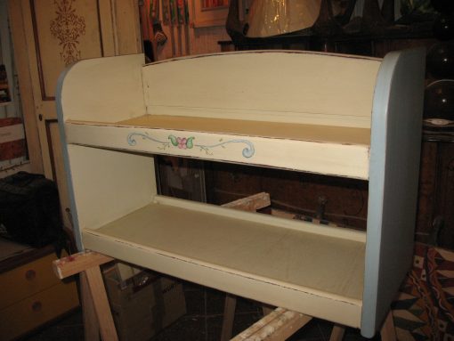 Piattaia in legno decorata 21