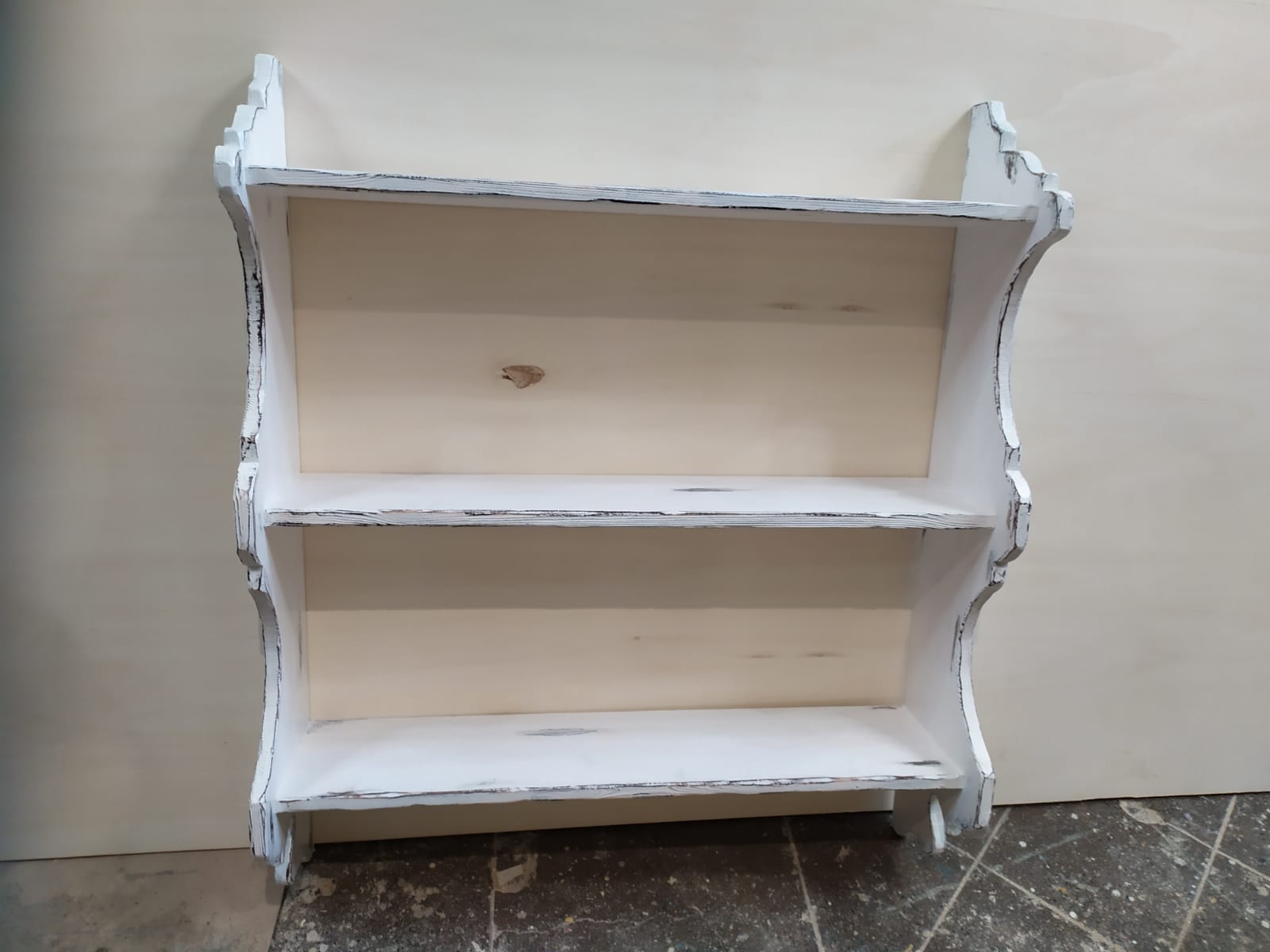 Vetrinetta in stile shabby chic modello 1 - Falegnameria Fradà - falegname  a palermo