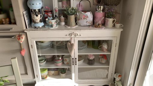 Vetrinetta in stile shabby chic modello 1